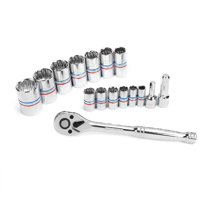 16PC DOUBLE-ENDED SOCKET SET