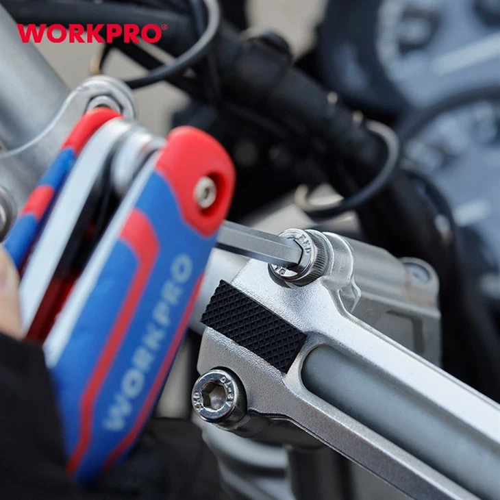 8PC METRIC FOLDING HEX KEY