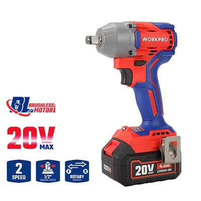 מפתח פגיעה ללא מברשת אלחוטי 20V